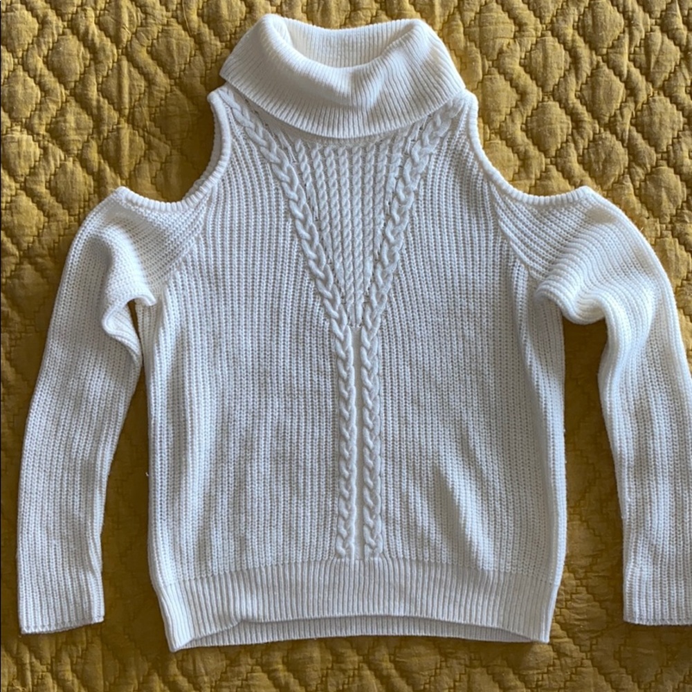 Cold Shoulder Sweater